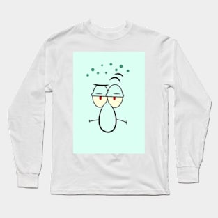 Squidward Long Sleeve T-Shirt